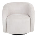 Fotoliu cu funcție de rotire, Crem, 77x72x69 cm, perspectiva suplimentara