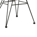 Fotoliu cu pernă integrată Naoki, Metal, Negru, 62x62x70 cm, foto produs 6