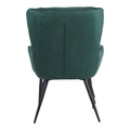 Fotoliu cu taburet Rueda, Verde inchis, 71x66x99 cm, foto produs 6