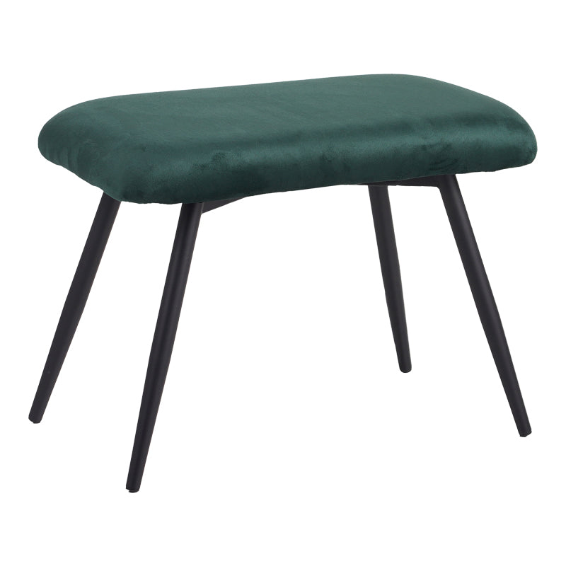 Fotoliu cu taburet Rueda, Verde inchis, 71x66x99 cm, foto produs 8