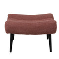Fotoliu cu taburet Silla, Mar putred, Roz, 97x80x100 cm, foto produs 7