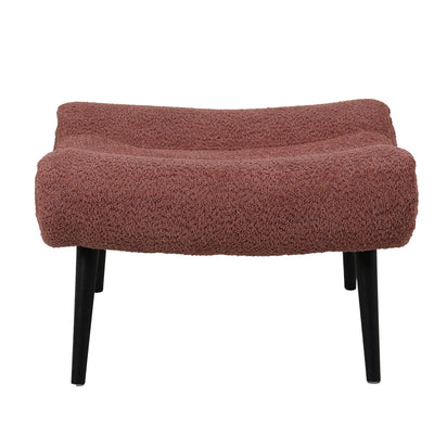 Fotoliu cu taburet Silla, Mar putred, Roz, 97x80x100 cm, foto produs 7
