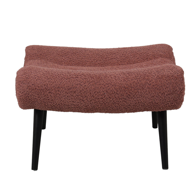 Fotoliu cu taburet Silla, Mar putred, Roz, 97x80x100 cm, foto produs 7