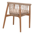 Fotoliu de gradina Abby Boho, Natural, 60x58x78 cm, imagine suplimentara
