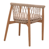 Fotoliu de gradina Abby Boho, Natural, 60x58x78 cm, imagine suplimentara
