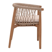 Fotoliu de gradina Abby Boho, Natural, 60x58x78 cm, detaliu produs
