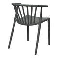 Fotoliu de gradina Armchair, Gri inchis, 55x53x73 cm, imagine suplimentara