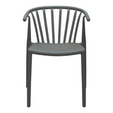 Fotoliu de gradina Armchair, Gri inchis, 55x53x73 cm