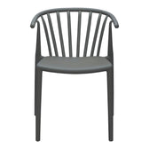 Fotoliu de gradina Armchair, Gri inchis, 55x53x73 cm, perspectiva suplimentara