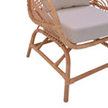 Fotoliu de gradina Caxen Boho, Natural, 72x63x75 cm, foto produs 7