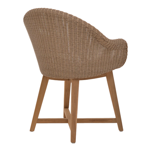 Fotoliu de gradina Solso Boho, Natural, 62x58x78 cm