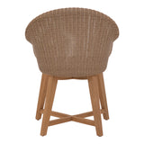 Fotoliu de gradina Solso Boho, Natural, 62x58x78 cm