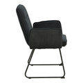 Fotoliu Essential tesatura, neagra, 56x59x89 cm, detaliu produs