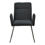 Fotoliu Essential tesatura, neagra, 56x59x89 cm