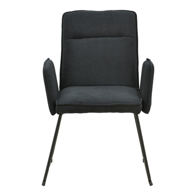 Fotoliu Essential tesatura, neagra, 56x59x89 cm, perspectiva suplimentara