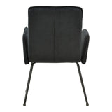 Fotoliu Essential tesatura, neagra, 56x59x89 cm