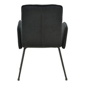 Fotoliu Essential tesatura, neagra, 56x59x89 cm, foto produs