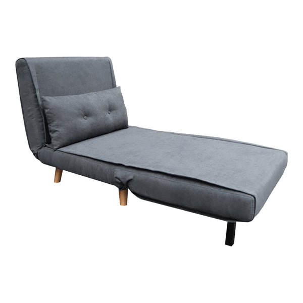 Fotoliu-extensibil multifuncțional Josuane, antracit, 78x80x81 cm