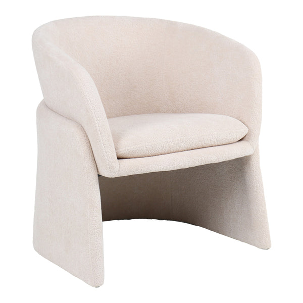Fotoliu Julianna, boucle, Bej, 68x65x74 cm