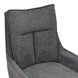 Fotoliu Konelian, 54x63x88 cm - Gri