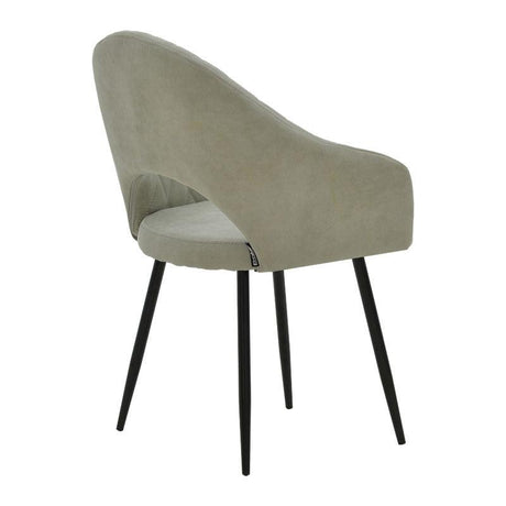 Fotoliu Macie textil, Gri - Maro, 58x50x85 cm