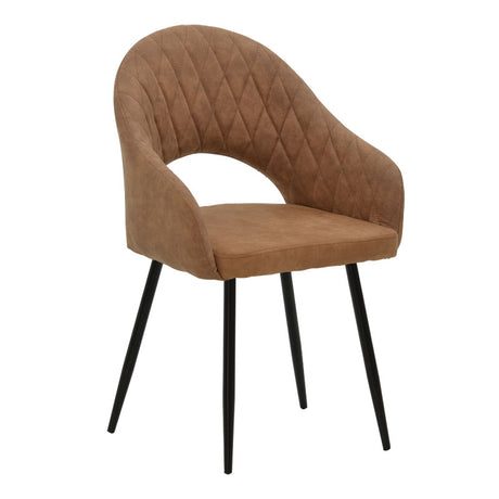 Fotoliu Macie textil, Gri - Maro, 58x50x85 cm
