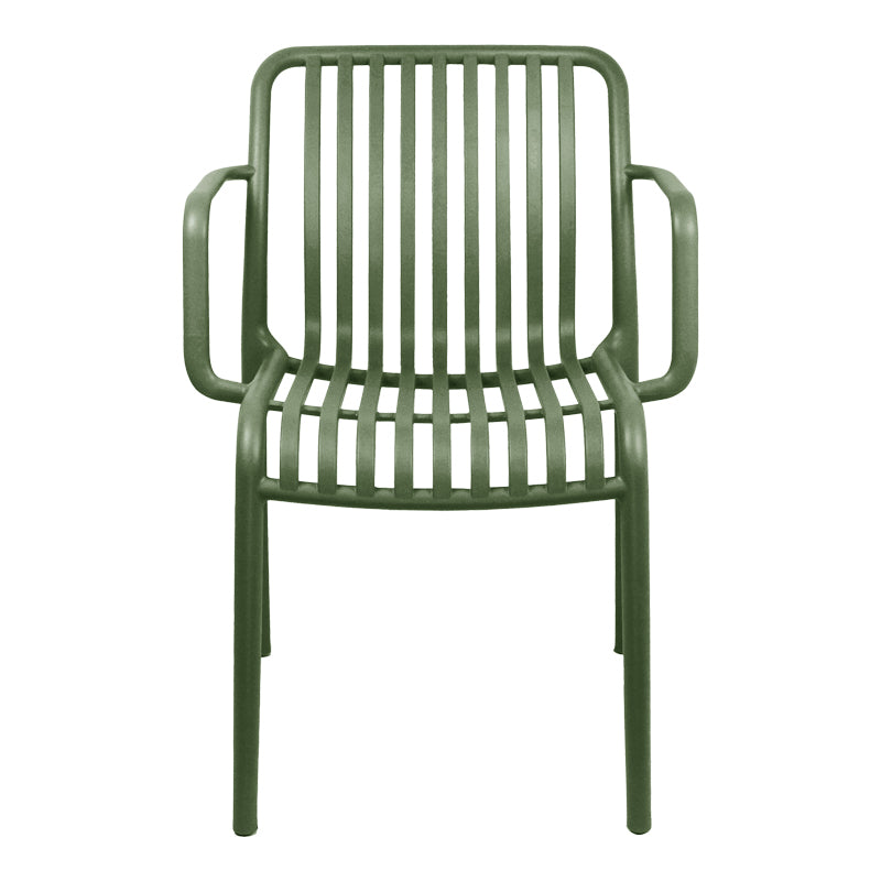 Fotoliu modern Zoi cu design elegant, Verde închis, 55x57x79 cm