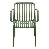 Fotoliu modern Zoi cu design elegant, Verde închis, 55x57x79 cm