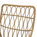 Fotoliu Naoki metal negru-pe Natural-perna, Gri, 70x75x99 cm, foto produs