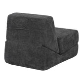 Fotoliu-Pat cu functie extensibila Ferderina, Gri Închis, 66x102x73 cm, perspectiva suplimentara