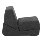 Fotoliu-Pat cu functie extensibila Ferderina, Gri Închis, 66x102x73 cm, foto produs