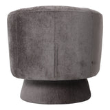 Fotoliu rotativ, gri închis, 78x81x77 cm - Gri