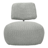 Fotoliu Stonie, tesatura bouclé, nuanta, Bej - Verde, 67x73x67 cm - Verde