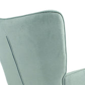 Fotoliu Tesatura fluffy verde aprins-Natural, 75x69x96 cm, foto produs 6