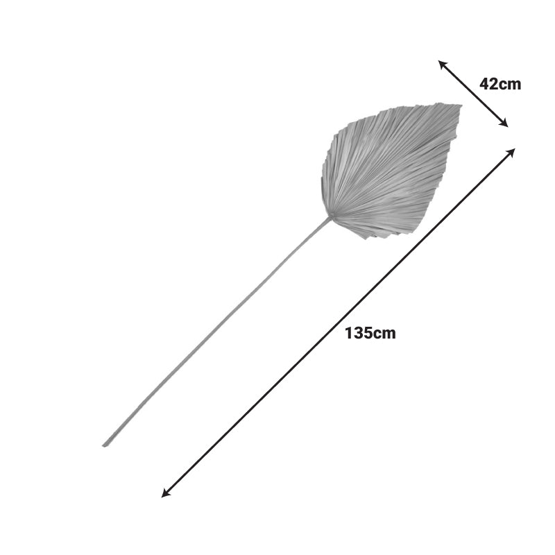Frunza decorativa Walsy, palmier, H135cm, 42x2x135 cm, detaliu produs