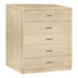 Gioko Comoda cu 5 sertare, Natural 80x40x100 cm