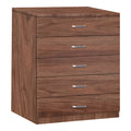 Gioko Comoda cu 5 sertare, nuc 80x40x100 cm