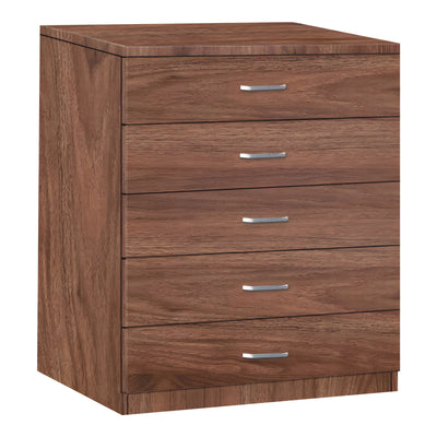 Gioko Comoda cu 5 sertare, nuc 80x40x100 cm