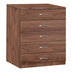 Gioko Comoda cu 5 sertare, nuc 80x40x100 cm