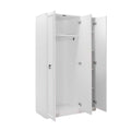 Dulap Haine Adore Hampton, 3 usi, Alb, 103x185x52 cm, perspectiva suplimentara