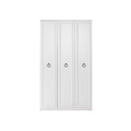 Dulap Haine Adore Hampton, 3 usi, Alb, 103x185x52 cm, foto produs