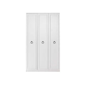 Dulap Haine Adore Hampton, 3 usi, Alb, 103x185x52 cm, foto produs