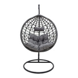 Hudson leagan agatat metal-pp-perna, Gri, 109x119x195 cm