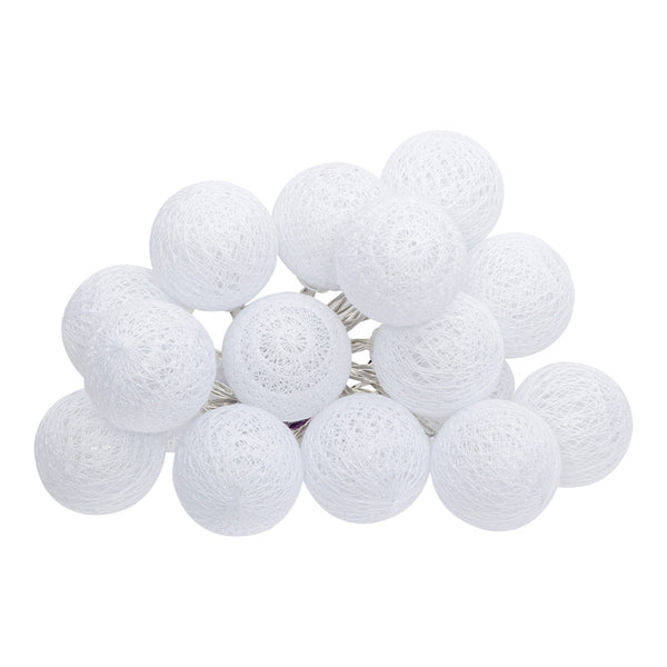 Instalație decorativă led Batoni, PVC, Albă, 6x435 cm