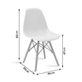 Julita-Balou set de Masa 5 -mdf, Alb, D100x75 cm, foto produs 8
