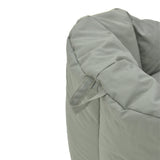 Taburet impermeabil Kerlon, Piele ecologica, Portocaliu, 80x65 cm - Gri