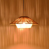 Lampa Boho Jarpie, Natural, 49x49x20 cm, imagine suplimentara