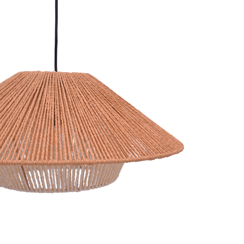 Lampa Boho Jarpie, Natural, 49x49x20 cm, detaliu produs