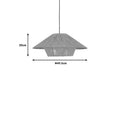 Lampa Boho Jarpie, Natural, 49x49x20 cm, perspectiva suplimentara