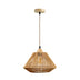 lustra Lampa Boho Ligua, Natural, 30x30x22 cm